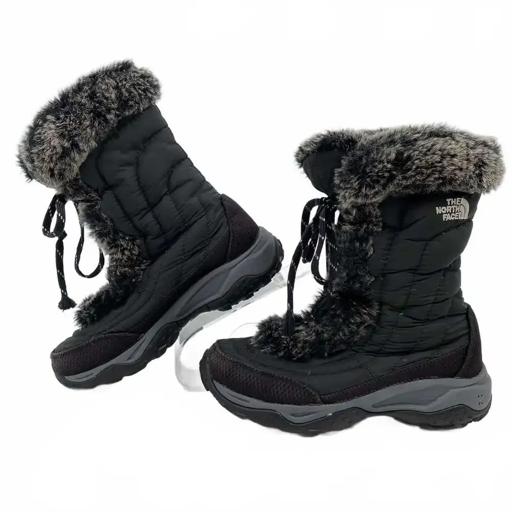 The North Face Black Snow Boots | Girls Size 1G Regular